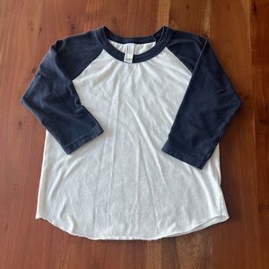 Kids American Apparel Raglan Shirt
